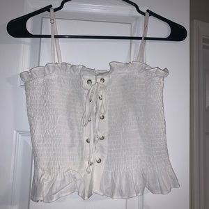 white top